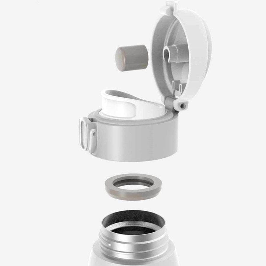 Xiaomi Mi Mijia VIOMI Stainless Steel Vacuum Thermos mi Cup 24 Hours Flask Water Smart Bottle Thermos Single Hand ON