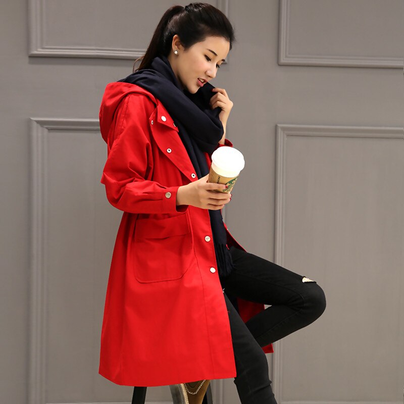 Herren Trenchcoat Winter - Slim Fit Wollmantel Business Overcoat Lang