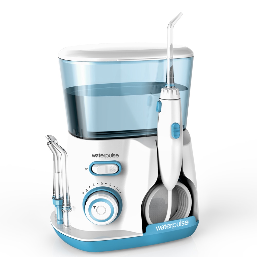 Waterpulse V300G Munddusche 5 stücke Tipps Dental Wasser Flosser Wasser Floss 800ml Mundhygiene Dental Flosser Wasser Zahnseide v300