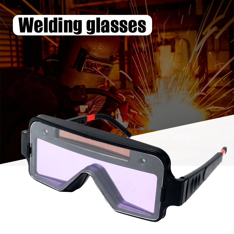 Gafas de soldadura de oscurecimiento automático, gafas protectoras de seguridad para soldar, antideslumbrantes, GQ: Default Title