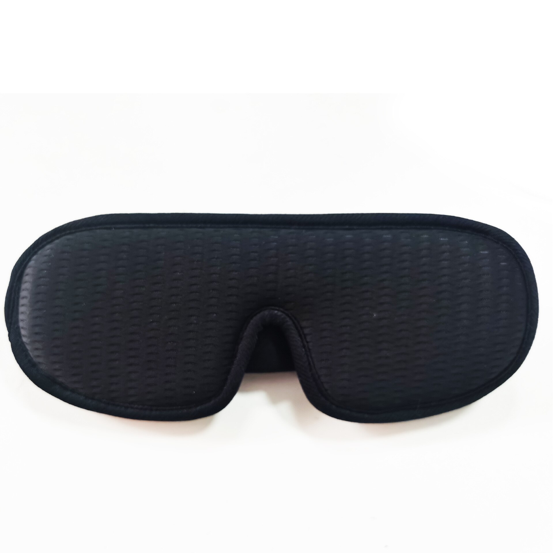 3D Sleeping Mask Block Out Light Soft Padded Sleep Mask For Blindfold Sleeping Aid Face Mask: medium black