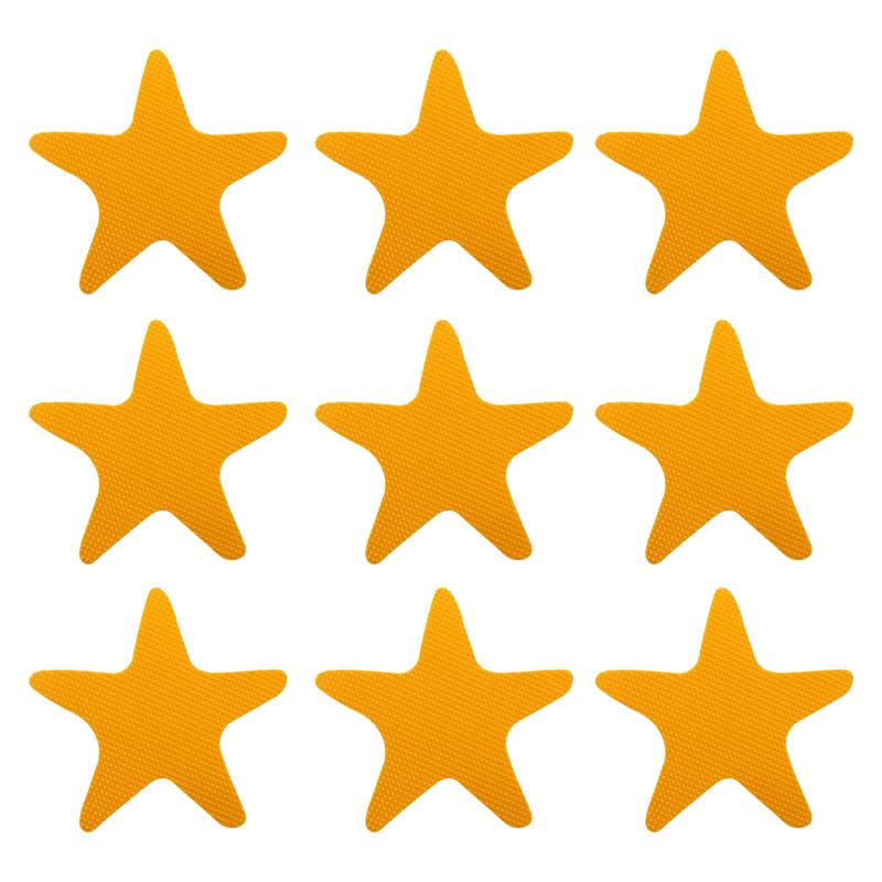12Pcs Bad Anti-Slip Sticker Zwembad Vis Vormige Decoratieve Stickers Badkamer Vloeren Antislip Tape Badkamer Accessoires: Yellow 1