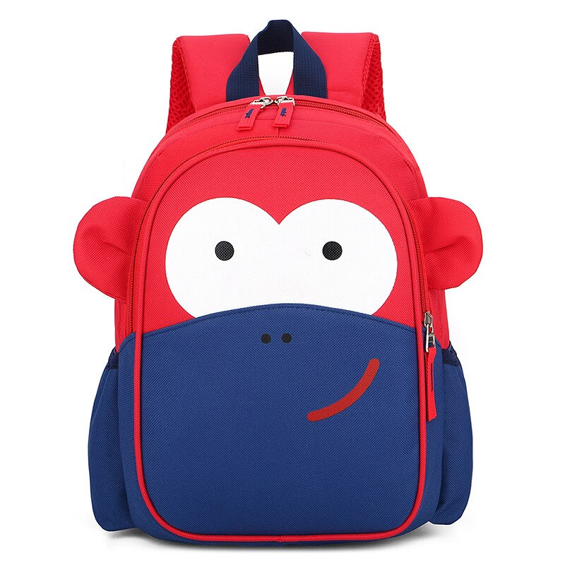 Kinderschoolrugzakken cartoon dinosaurus rugzak kinderen schouderrugzakken tas mochilas infantil: M-rood