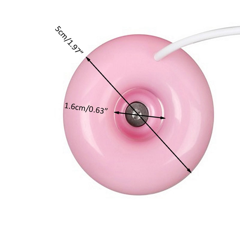 Mini Portable Donuts USB Air Humidifier Purifier Aroma Diffuser Steam