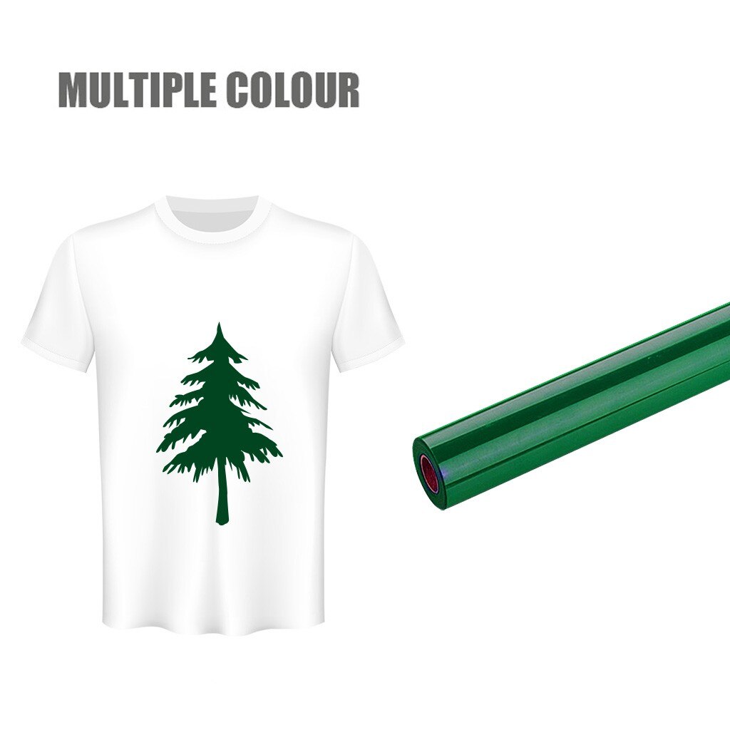 1 sheet 30cmx150cm super elastic PU Heat Transfer Vinyl T-shirt Iron On HTV Printing: GREEN