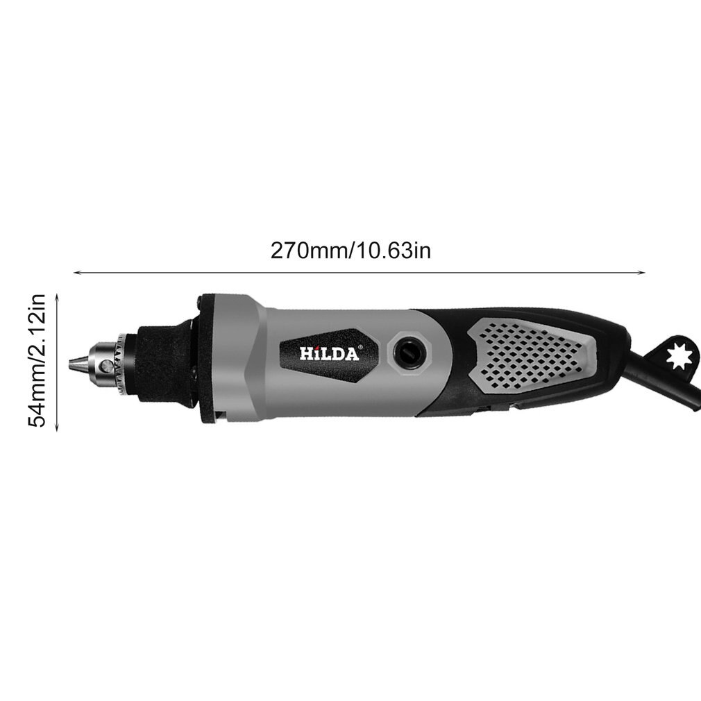 Electric Mini Drill Grinder 230V 450W Variable Speed Electric Grinder Electric Drill Rotary Tool For Drilling Grinding