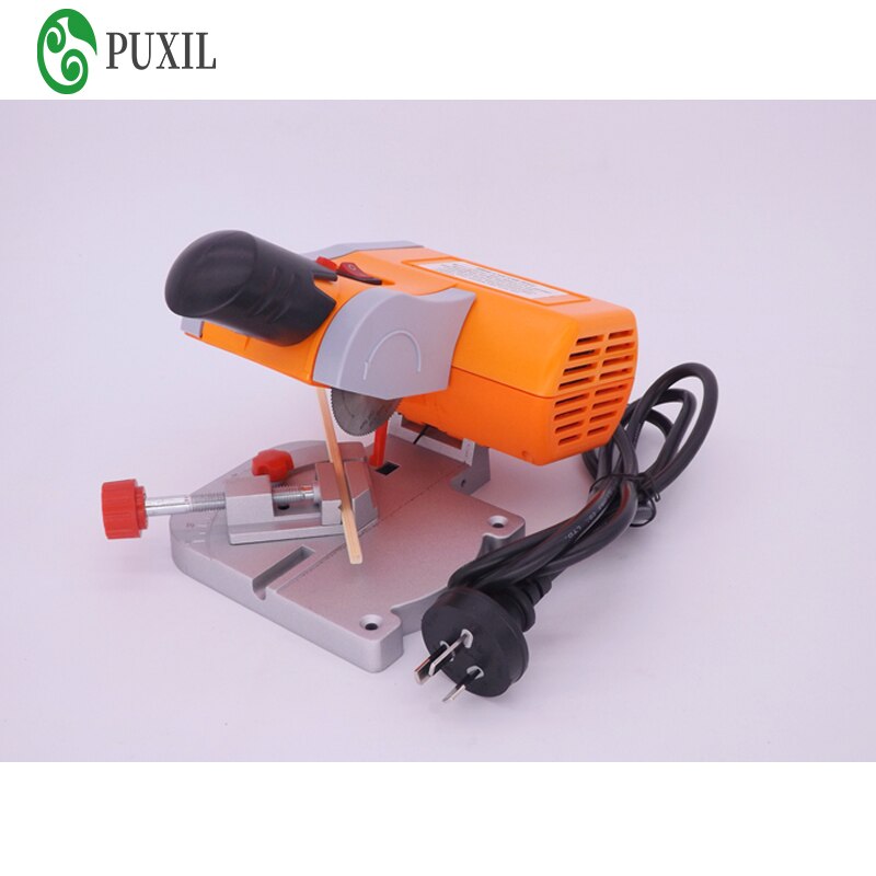 Mini miniature cutting machine handmade model making bamboo sticks wood metal cutting high precision 45 degree angle