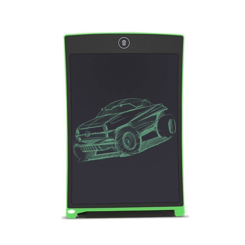 CHYI Digital Epaper LCD Writing Tablet 8.5 Inch Wireless Touchpad Electric Kids Board Plate For Drawing Magic Trackpad Memo Pad: Green