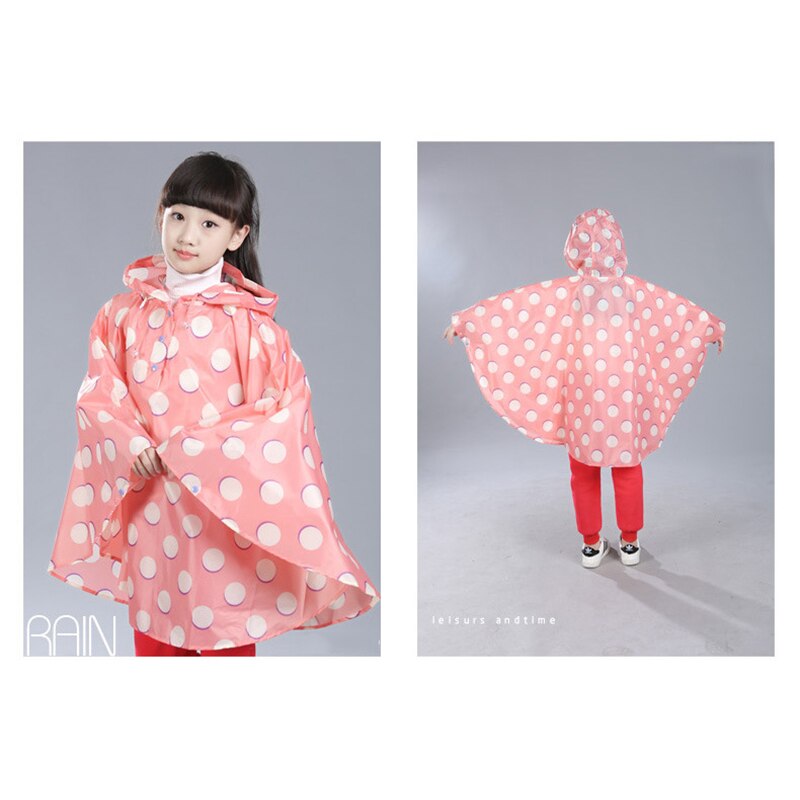 Qianli Imperméables pour Enfants Garçons Filles Poncho de Pluie Léger
