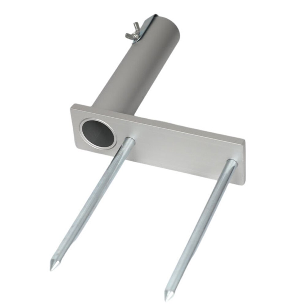 Sunshade Umbrella Stand Spike Parasol Ground Plug Metal Insert Plug for Summer Outdoor Fixed Sun Umbrella
