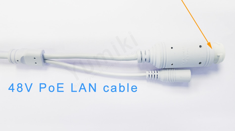 48V poe kabel voor IP camera