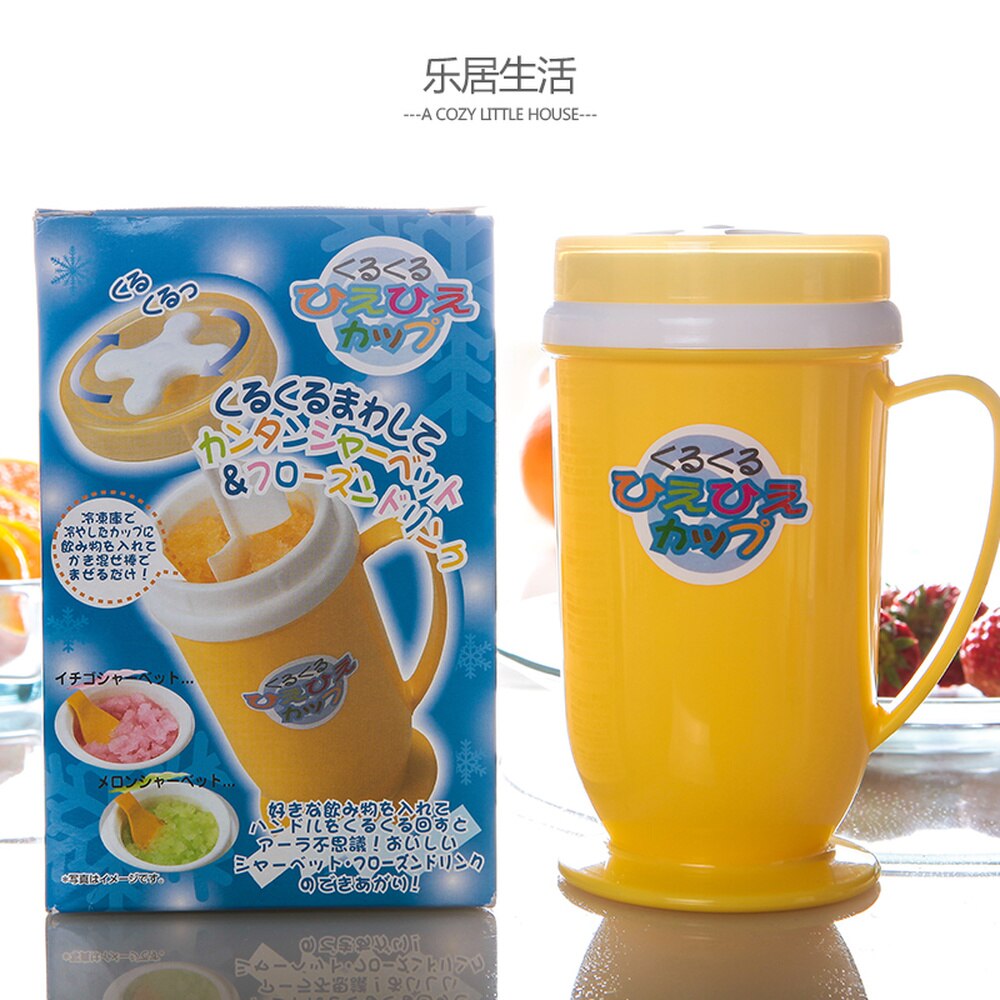 Japan Imported Children's Smoothie Cup Smoothie Maker Ice Cream Shake Cup Crushed Ice Planed Ice Cup Recommend