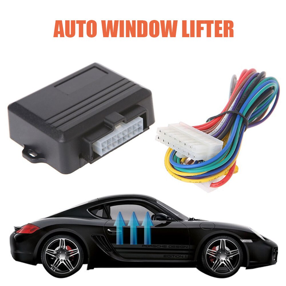 Universal Car Power Window Roll Up Dichter Voor 4 Deuren Auto Close Windows Op Afstand Close Windows Module Alarmsysteem