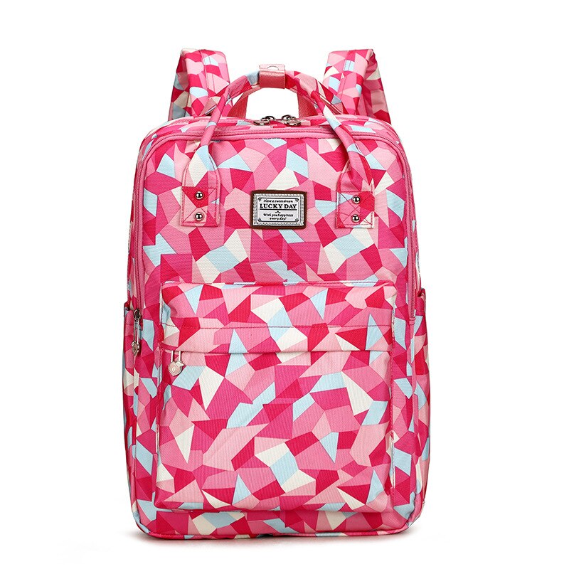 Leuke Meisjes Rugzakken Kids Satchel Kinderen Schooltassen Voor Meisjes Orthopedische Waterdichte Rugzak Kind Schooltas Mochila Escolar: rose red