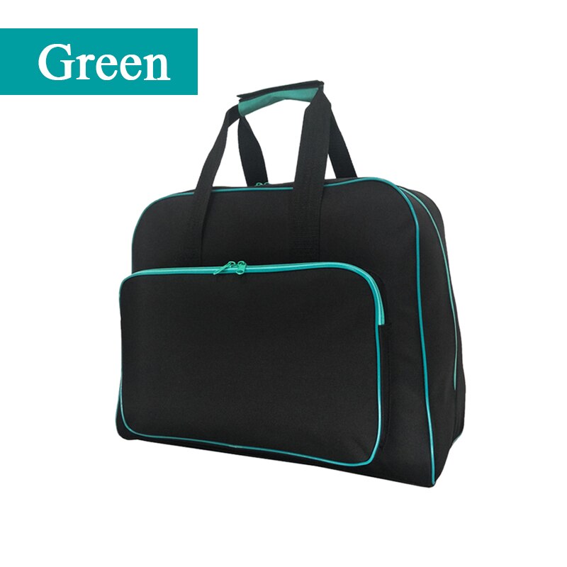 unisex Nähmaschine Tasche Große Kapazität Reise tragbar Lager Tasche Wasserdicht Tote Taschen Multifunktionale NäHenne Werkzeuge Handtasche: Grün
