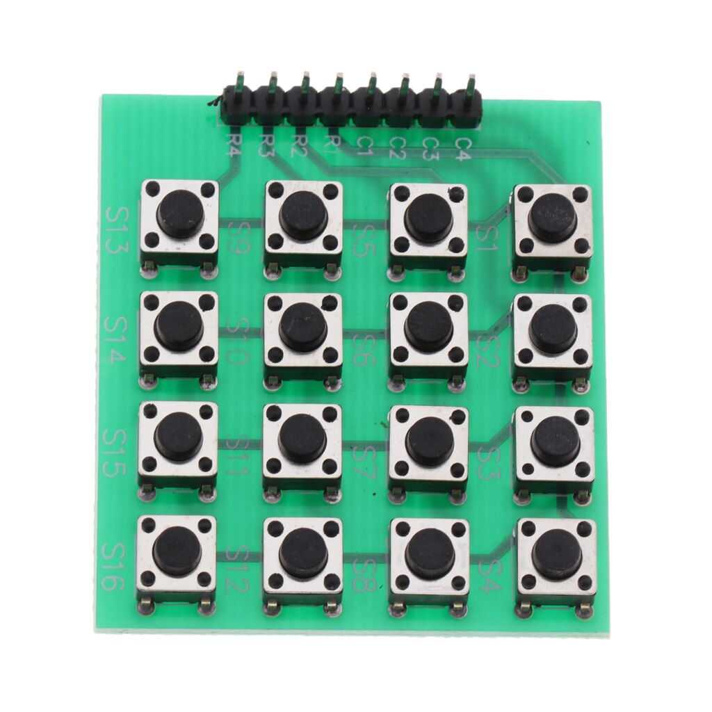 Módulo de teclado de matriz 4x4, teclado de 16 botones, interruptor para-1 paquete