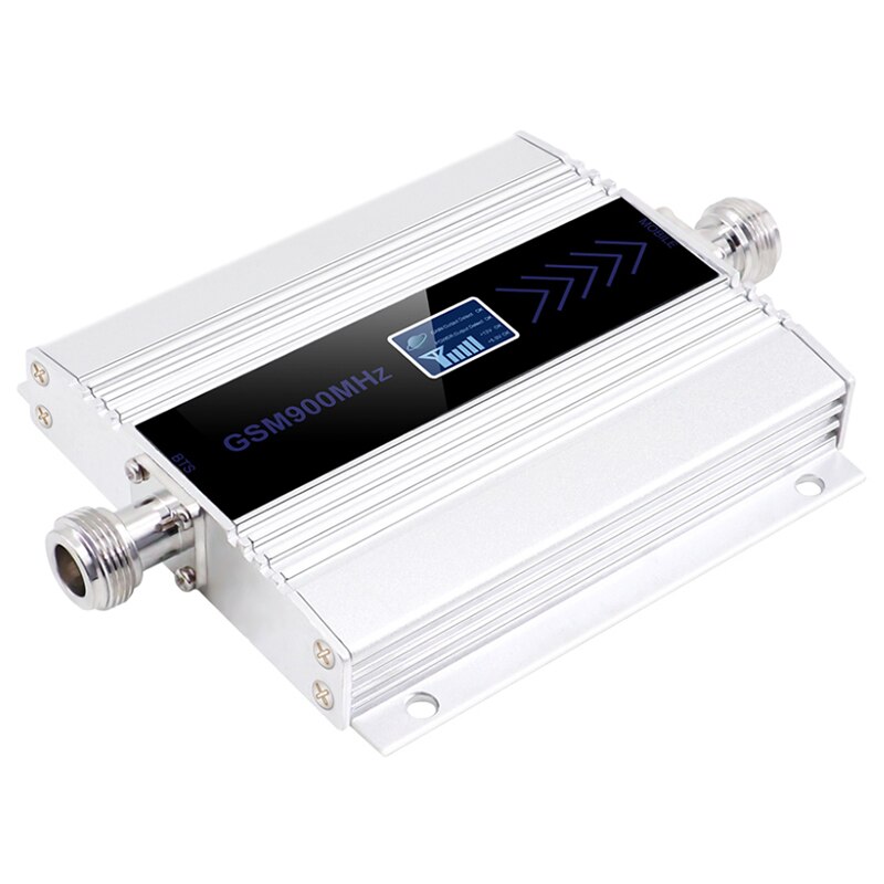 Led Display GSM 900 Mhz Repeater 2G 3G 4G Celular Mobile Phone Signal Repeater Booster 900Mhz Gsm Amplifier + Yagi Antennan: Default Title
