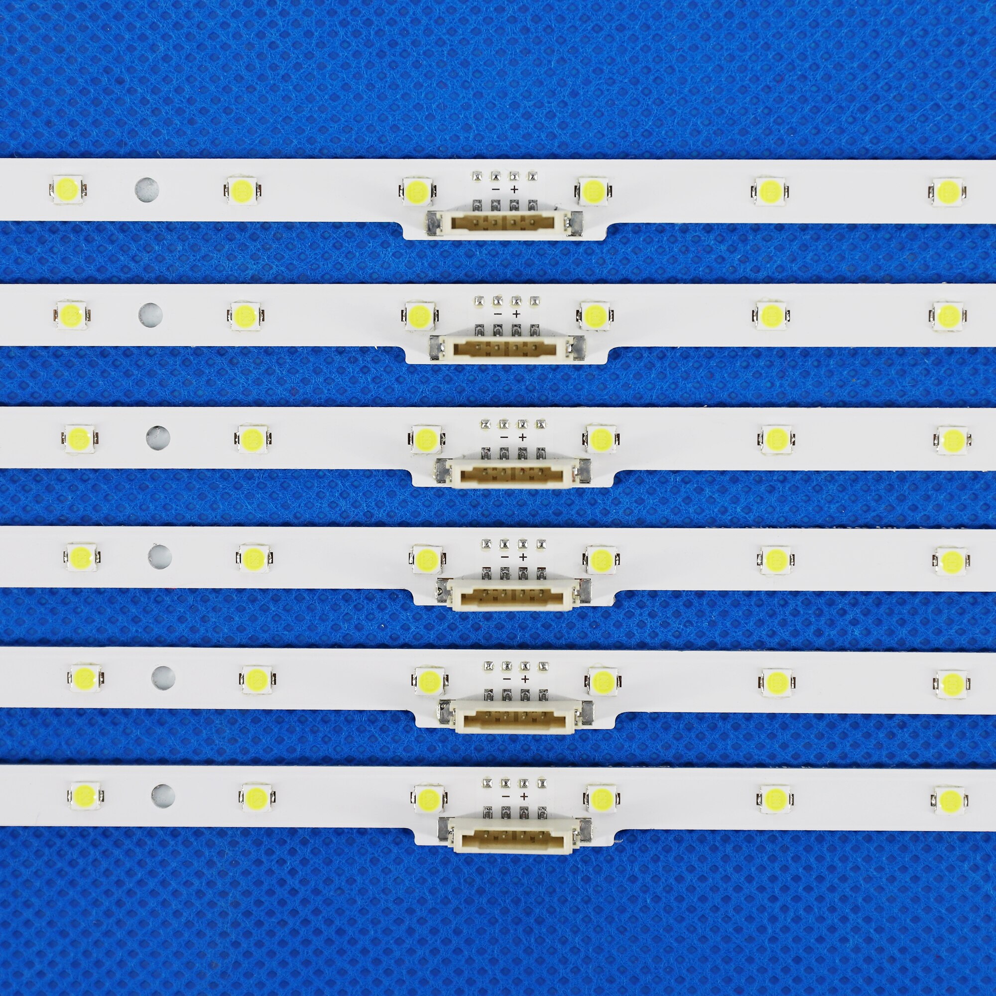 10 PCS/lot LED backlight strip for Samsung UE40NU7100 UN40NU7100 40NU7100 UE40NU7120 LM41-00550A 00549A BN61-15481X BN96-45955A