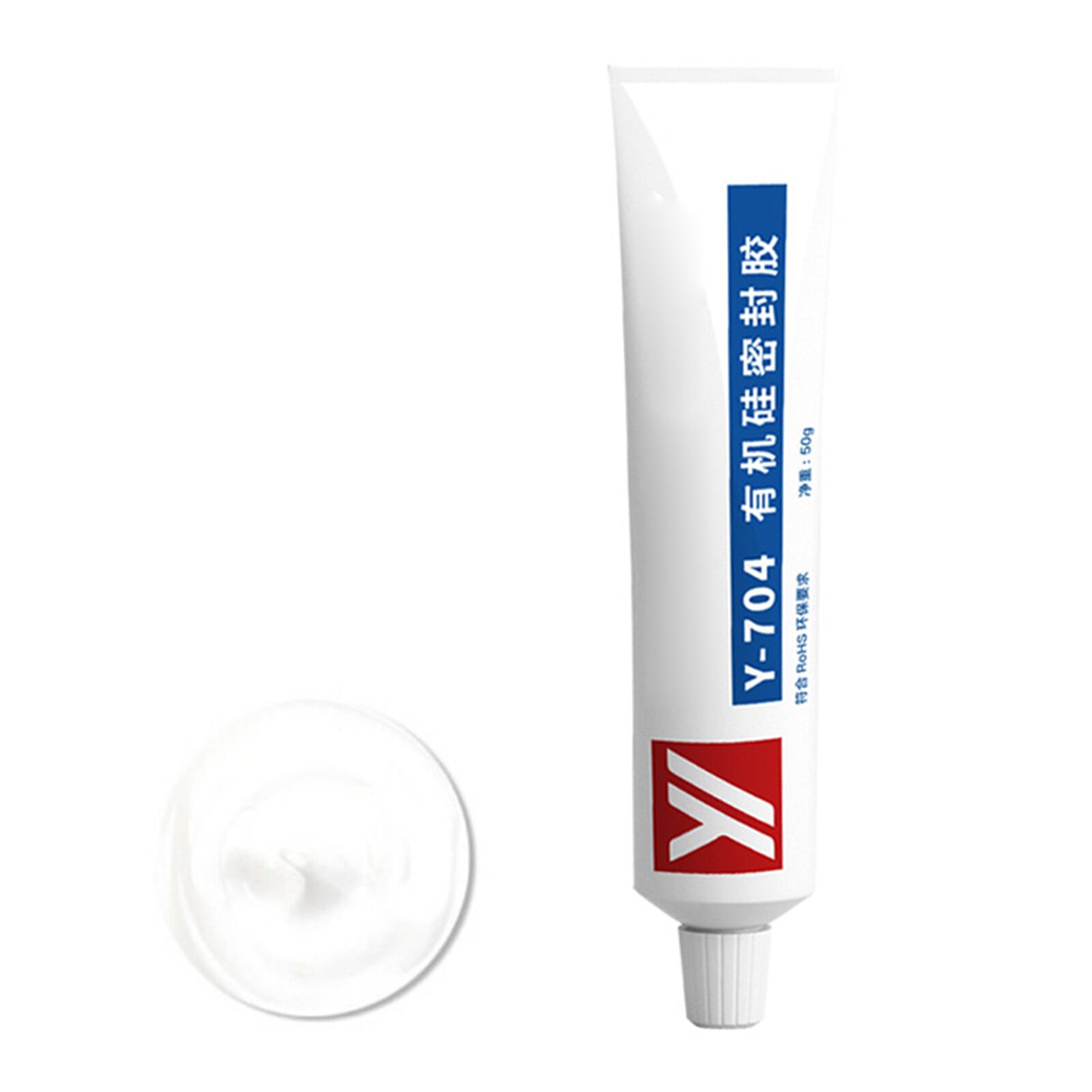 Silicone Sealant Fast Dry Glue Silicone Sealant Waterproof High Temperature Resistant Electronic Glue For Circuit Board Glue: white