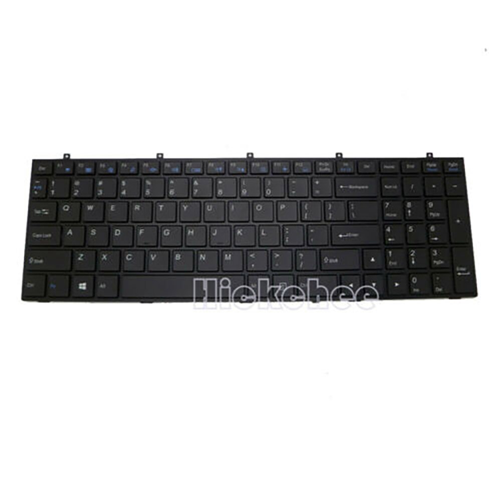 US laptop keyboard with Backlit For CLEVO W350 W350STQ W350SKQ W370 W350ETQ