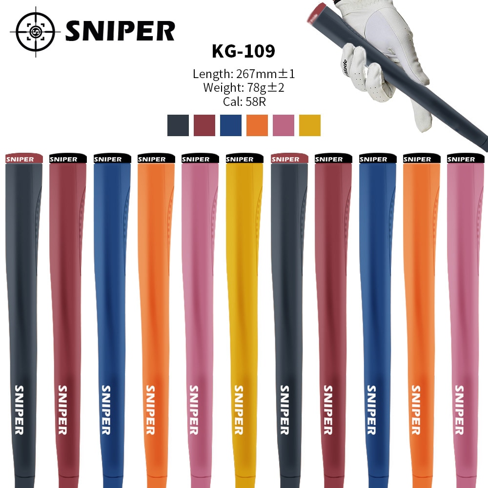 58r golfputterikahvan kumimailakahva