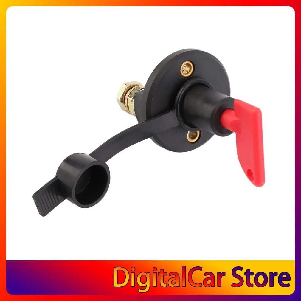 12V/24V Universal Automobile Car Truck Boat Battery Isolator Disconnect Cut Off Power Kill Switch Waterproof Switch
