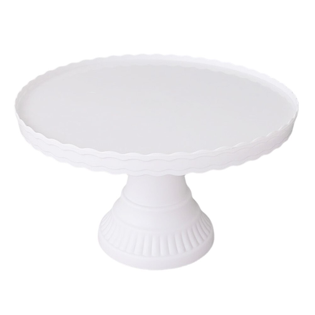 Kitchen Afternoon Tea Wedding European Style Celebrations Cake Stand Round Holder Cupcake Display Desktop Easy Clean Reusable
