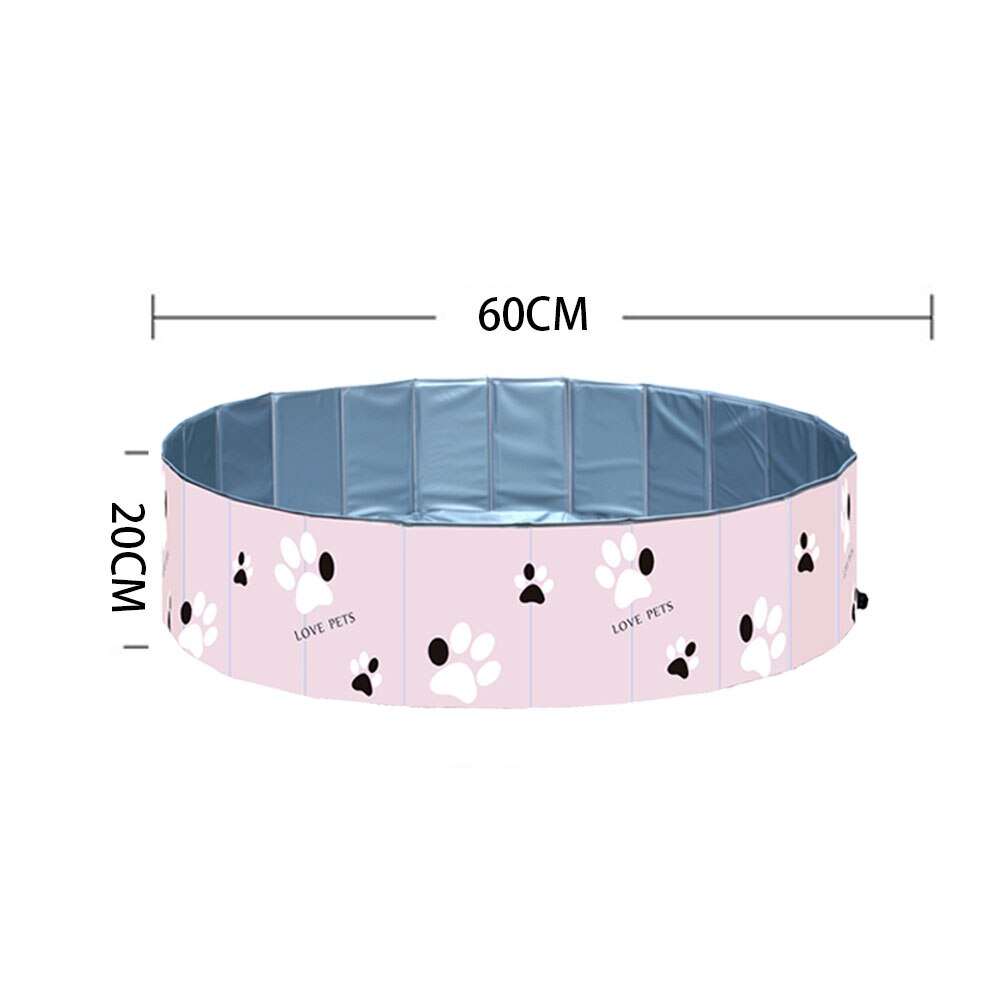 Pet Dog Swimming Pool Foldable Pet Pool Bath Swimming Tub Bathtub Pet Collapsible Bathing Pool for Dogs Cats Kids