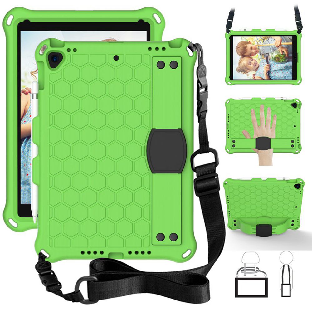 For Apple ipad 9th Gen 10.2 inch case EVA kids cover coque for ipad 8th 7th Gen A2270 A2602 A2603 A2604 A2197 A2198 A2200 A2430: green