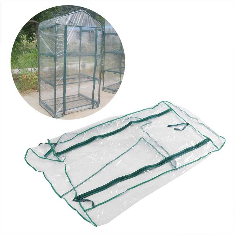 69*49*126cm Garden Green House Tent Warm Greenhouse Flower Plants Gardening Outdoor Grow Box Tent Garden Access