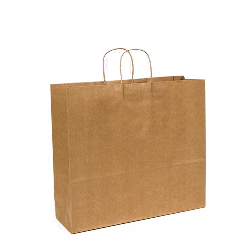 Bolsa de papel con asa giratoria color marrón, bolsa de para fiestas, bolsa de compras ecológica, bolsas de compra de papel, bolsas económicas amarillas