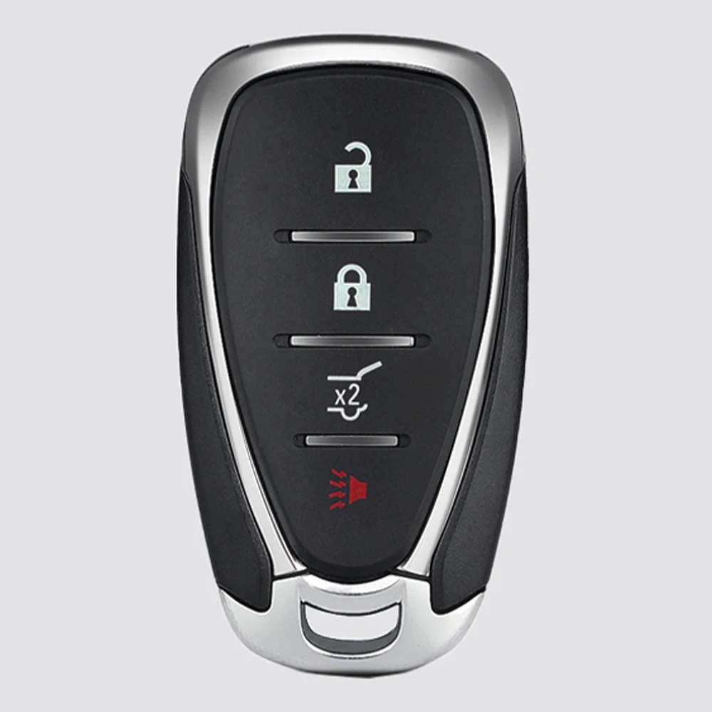 SUPERKEY 2/3/4/5 botones carcasa para llave remota Fob para Chevrolet Chevy Camaro Cruze Malibu Equinox: Azul