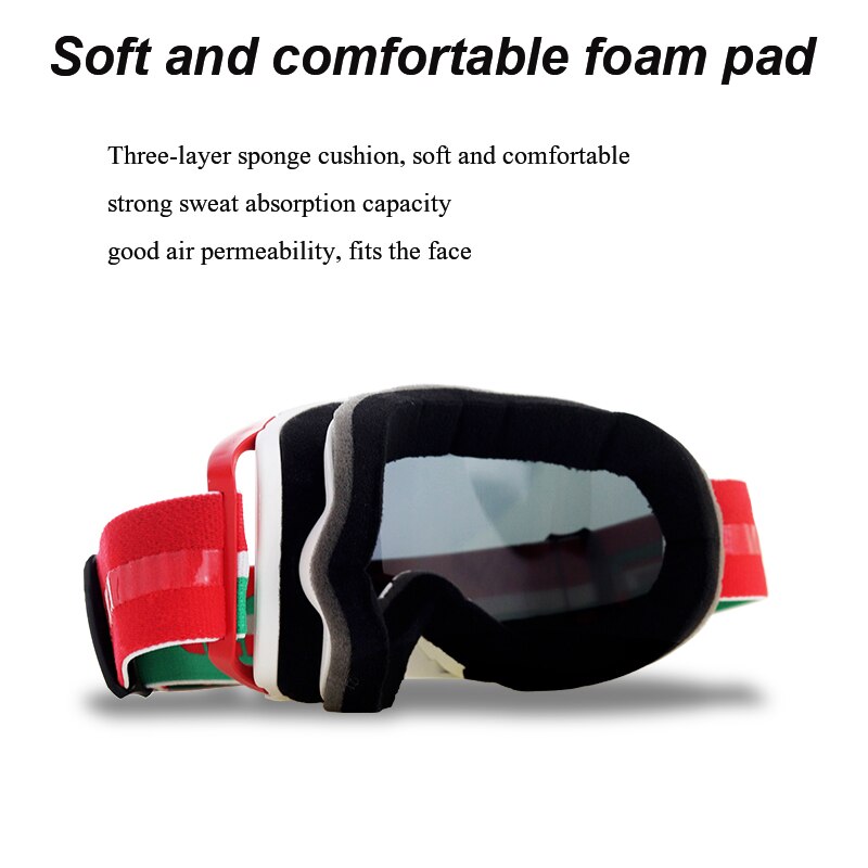 Gafas de sol para motocicleta, lentes protectoras de seguridad para Motocross, casco de visión nocturna MX, gafas de conducción para conductor