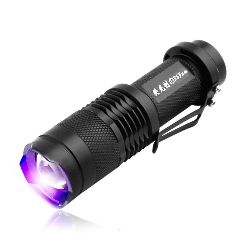 LED Flashlight UV Detector Ultra Violet 395nm Inspection Lamp Torch Pet Stains Scorpions Led UV Flashlight Torch Light UV Lamp