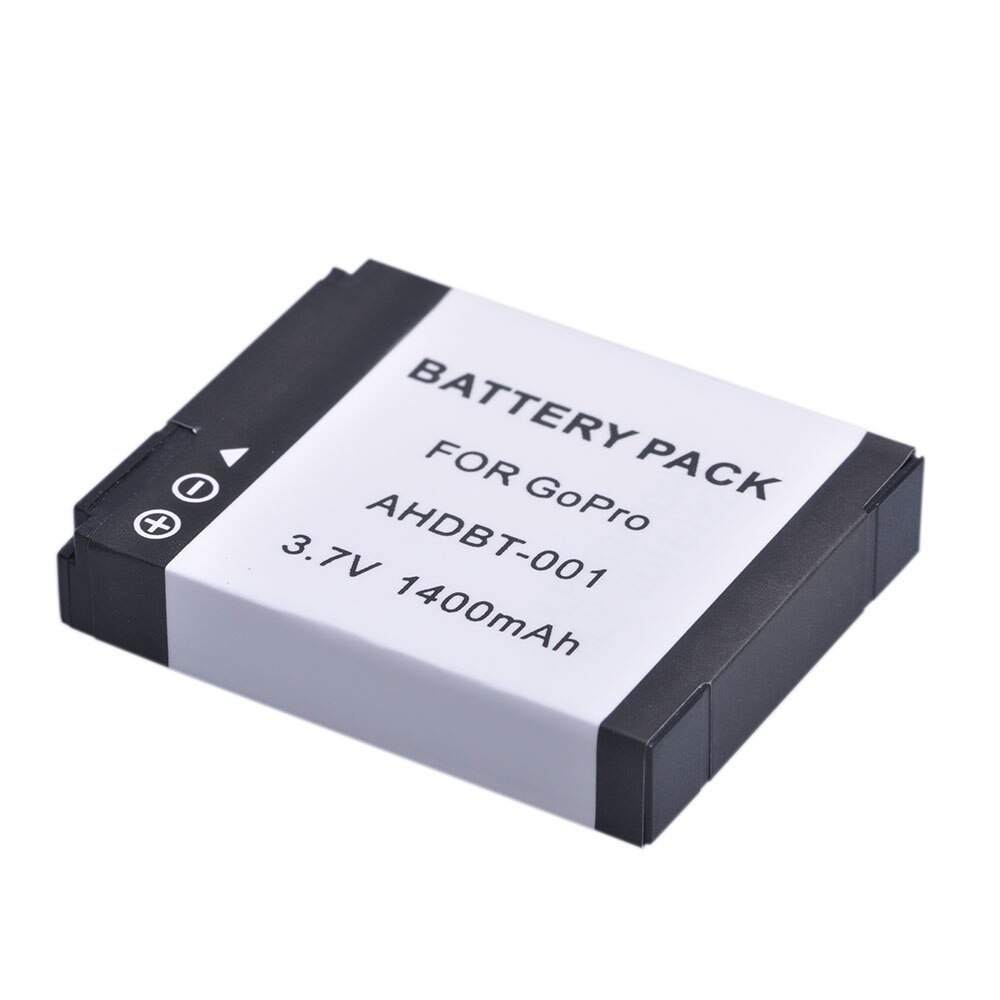 Batería de AHDBT-001/cargador para GoPro HD Hero 1, 2, Hero1, Hero2, motodeportes, Surf, al aire libre, edición 960, 1080p