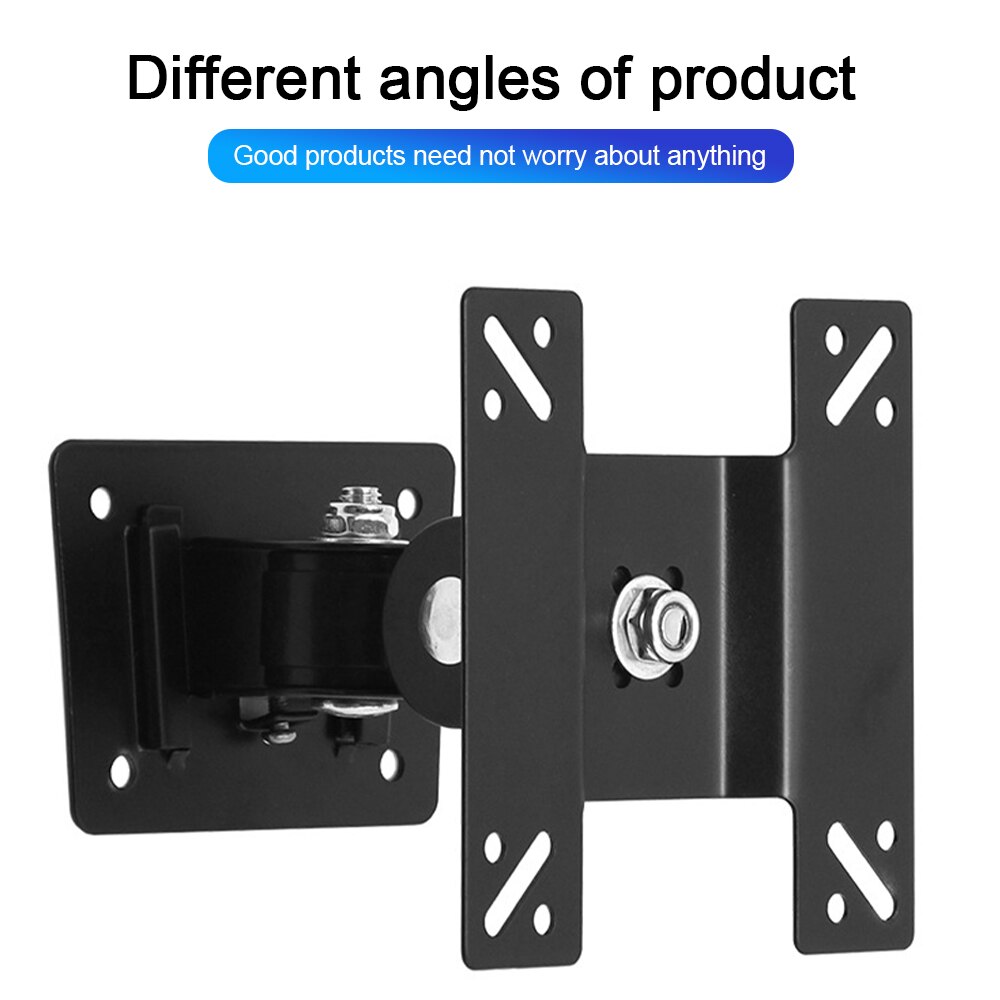 TV Wall Mounting Set Plane 360 Degree Rotation Wall Stand Pedestal Bracket for 14-27in LCD LED TV Load Bearing 10KG