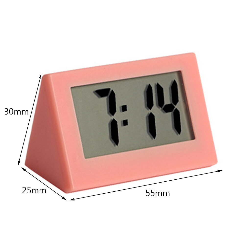 Mini LCD Digital Display Electronic Alarm Kitchen Learning Time Manager Cooking Alarm Clock Table Desk Clocks: Orange