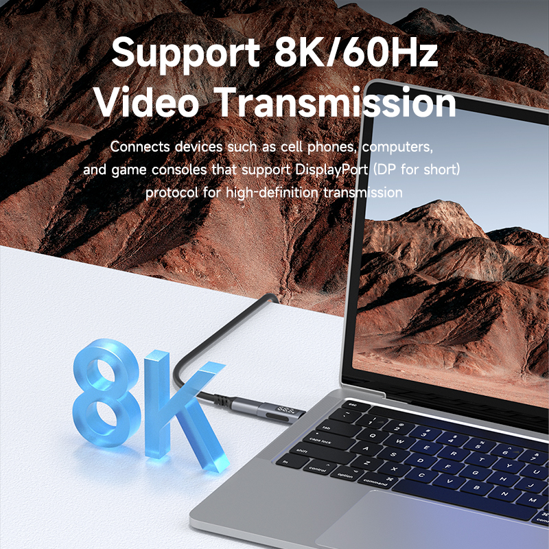 Hagibis LED Display 240W USB C Adapter Type C to USB C USB4 Connector 40Gbps 8K@60Hz for Thunderbolt 4/3 iPhone 15 16 Macbook