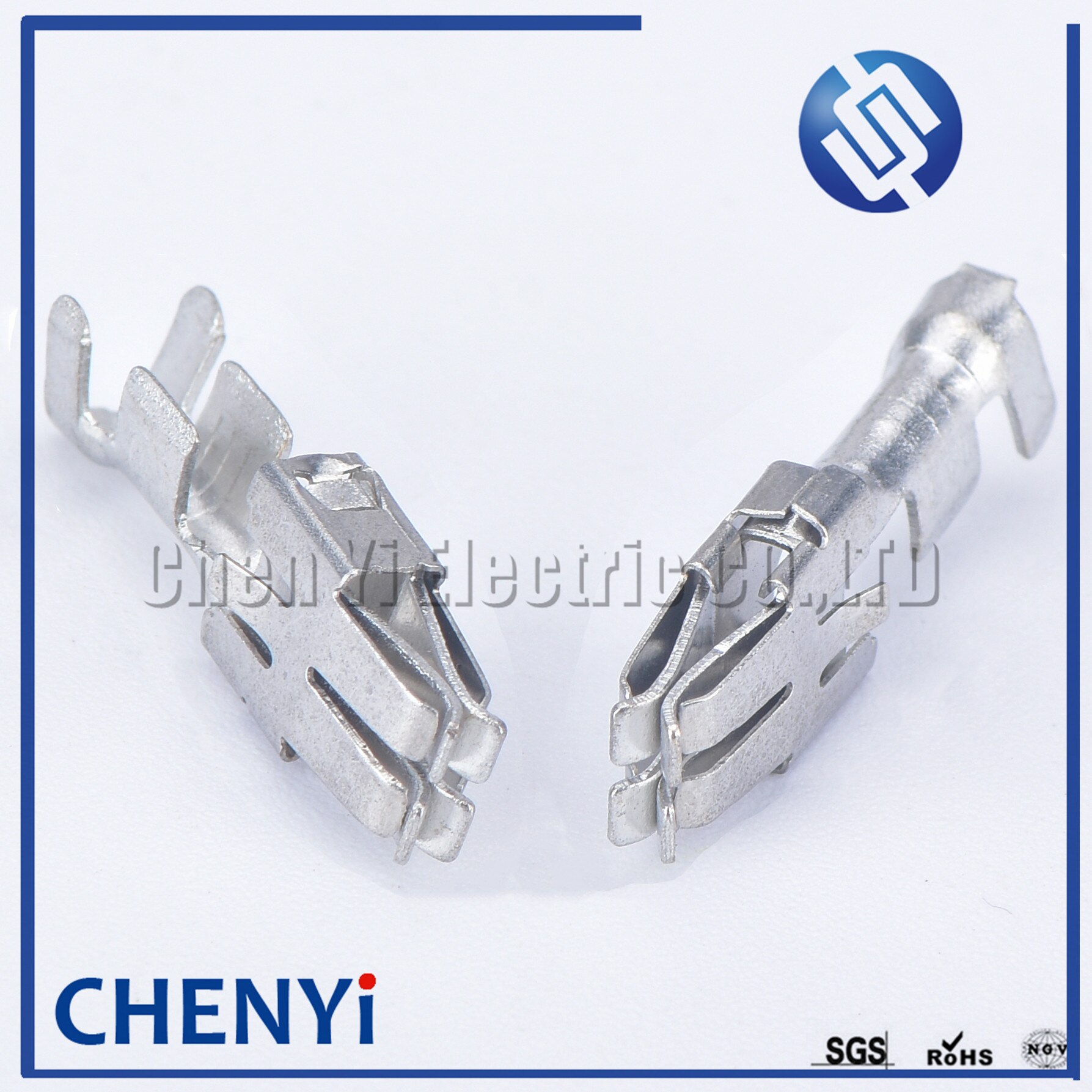 50 pcs Tyco 6.3mm series automotive car splices wire terminal 926965-1 Non-insulated female Crimp terminals DJ6218B-E6.3B for VW