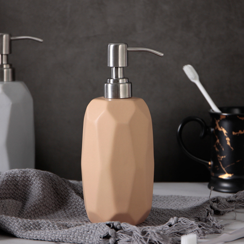 Newyearnew 1 bit keramiska flytande tvåldispenser emulsionsflaska latexflaskor badrumstillbehör badrumset bröllop: 480ml a