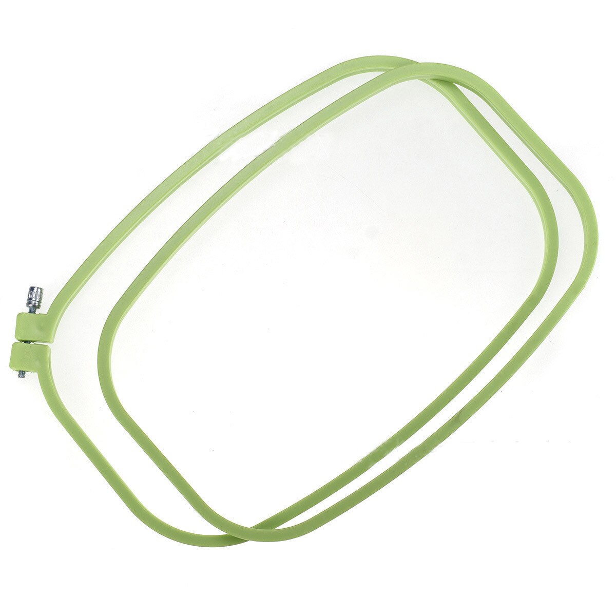 Aros de bordado redondos de plástico para costura, marco de aro de bordado para bricolaje, aguja de punto de cruz, herramientas auxiliares