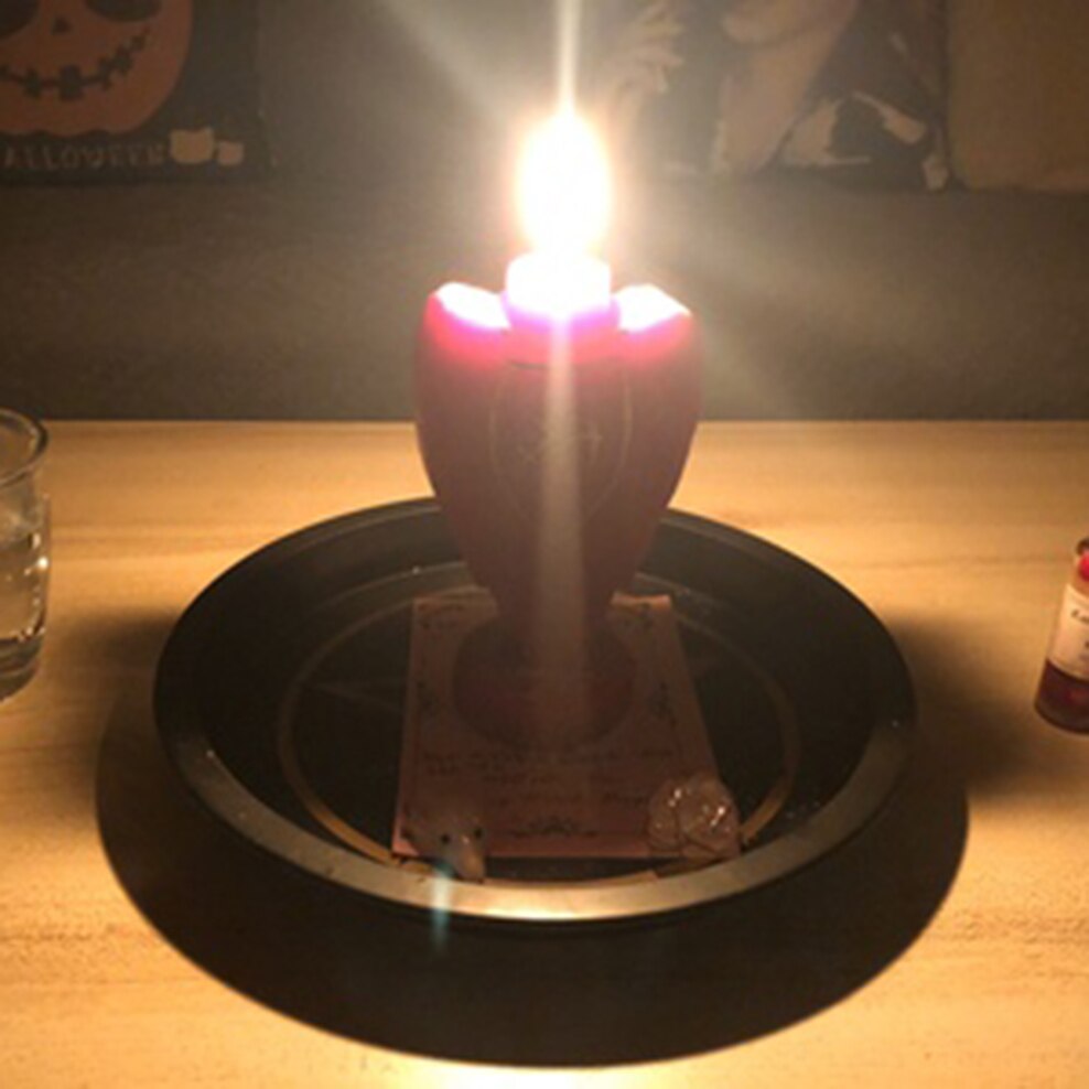 Archangel Magic Candle Love Wealth Transformation Luck Prayer Wishing Candle Astrology Votive Western Witch Magic Ritual Candle