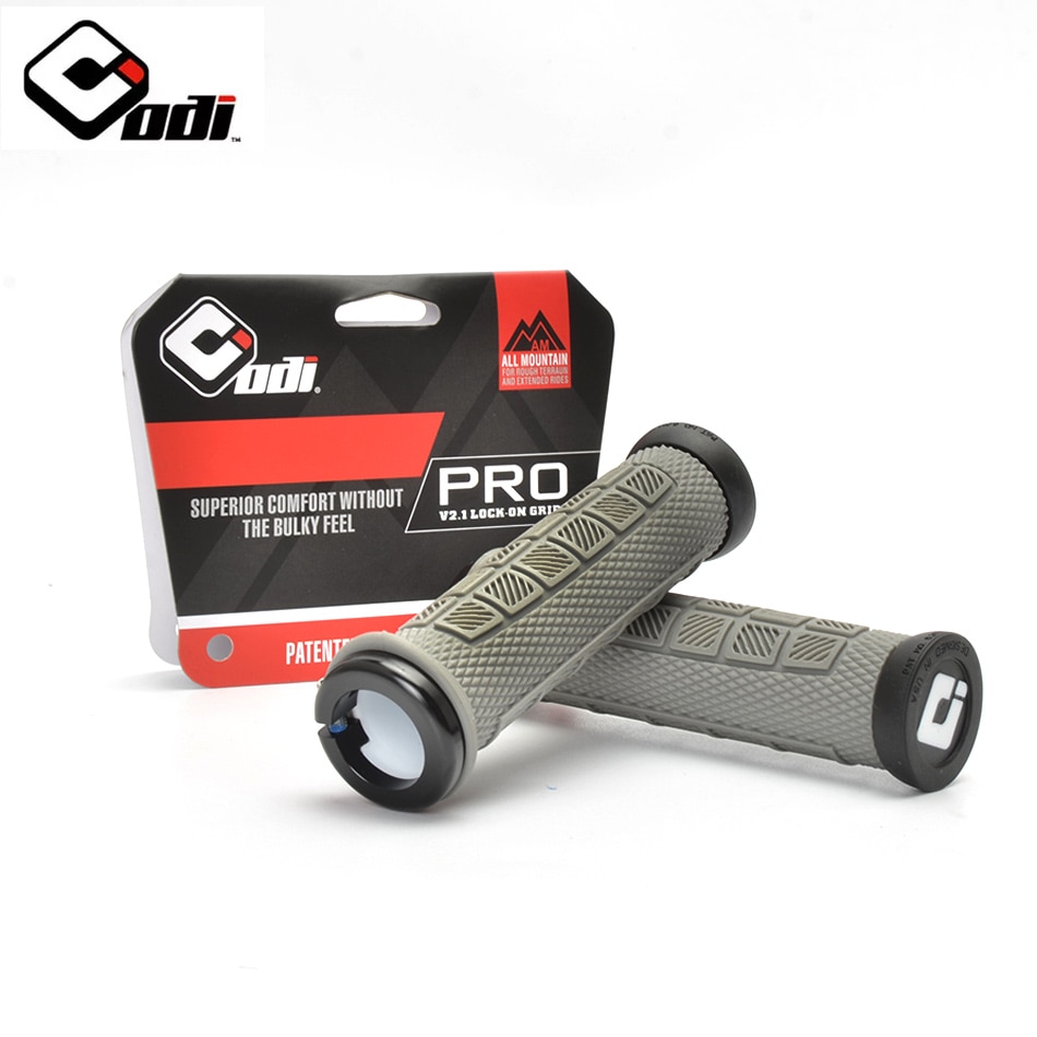 ODI Bicycle Lock on Grips for MTB Mountain Bike Handlebar Cover Alluminium Alloy+Silica Gel Road Bike Grips Bicycle accessories: Yellow