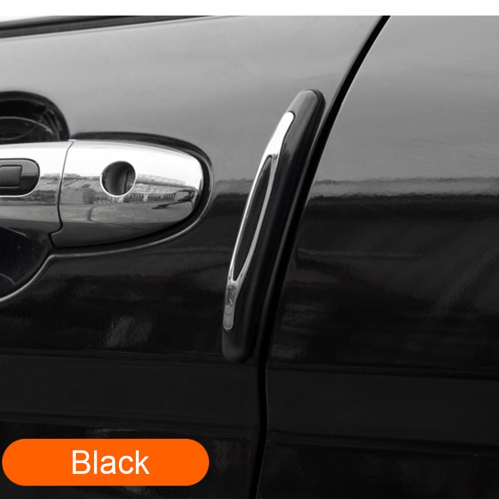 4PCS Car Door Protector Auto Door Guard Edge Bumper Guard Buffer Molding Protection Strip For Ford Kuga Toyota Chr