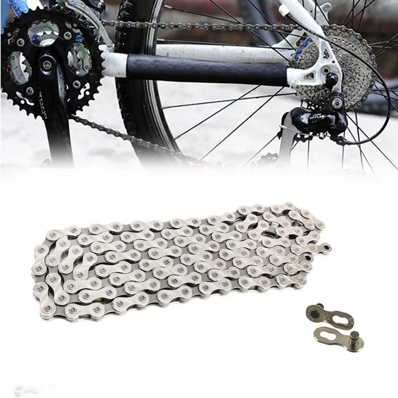 Kmc 8 9 10 11 12 hastighedskæde mtb cykel kæde mountainbike kassette kæde cykling 116/118 links passer til shimano sram casstte