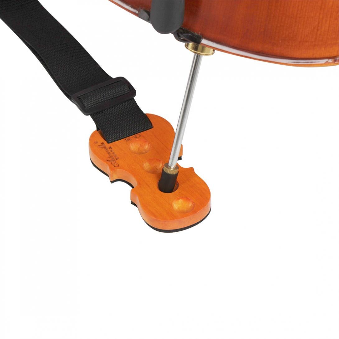 Bois massif Violoncelle Antidérapant Longueur Réglable antidérapant Pique Butoir Support