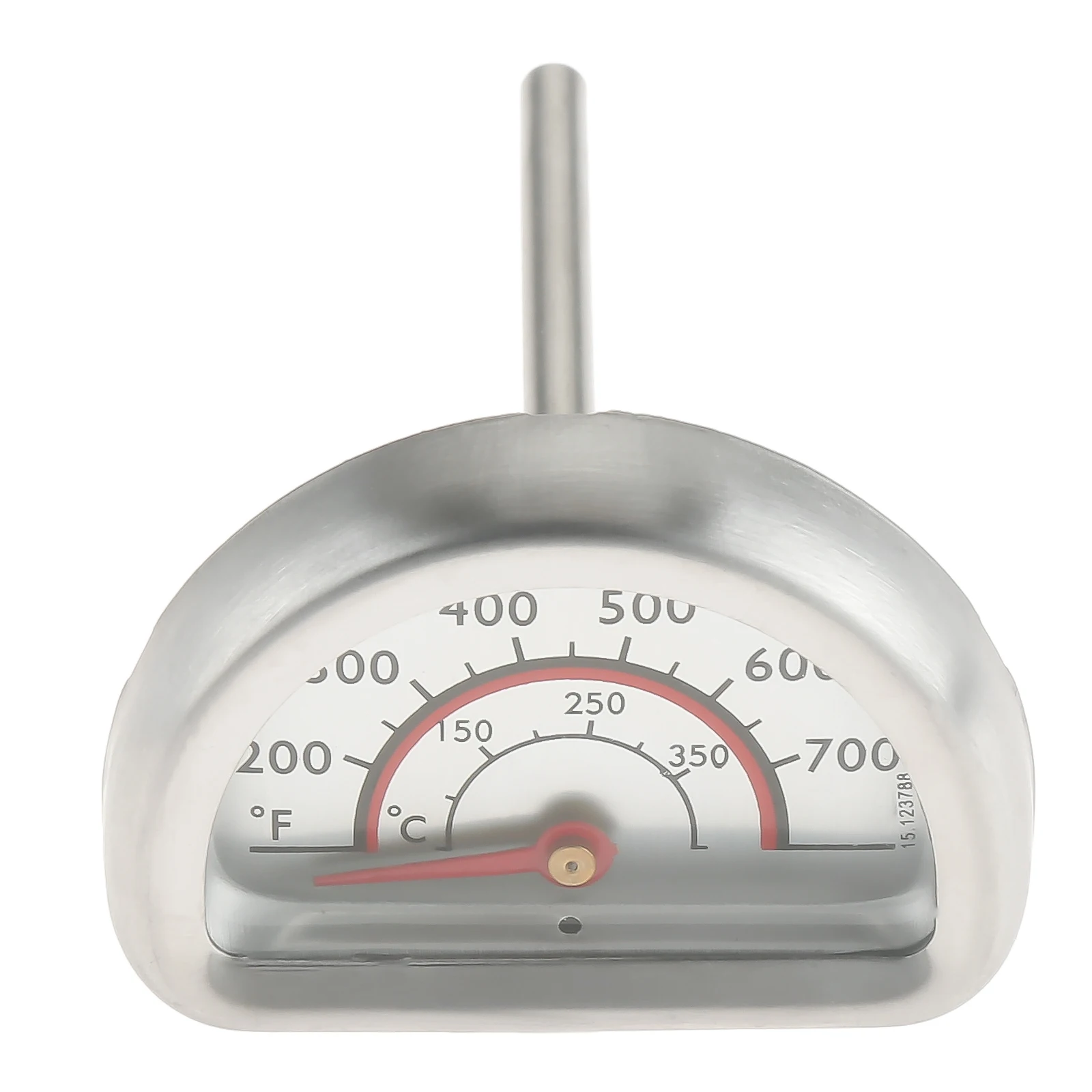Grill Lid Thermometer Heat BBQ Stainless Steel Indicator Replace for Charbroil 463271314 463247412 463247512 463225315 463434313