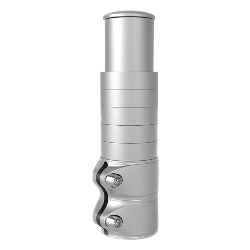 Cykelstyr forgaffel frempind rise up forlænger forlænger heads up cykel adapter holdbart mountainbike cykel tilbehør: Øget stil sil