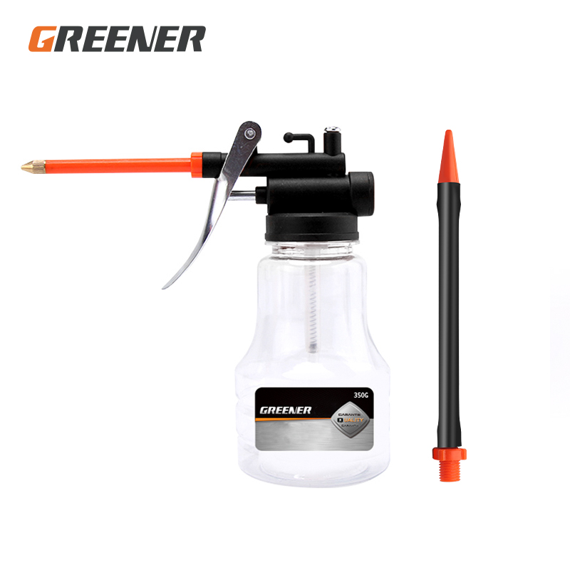 Greener – pompe à haute pression, huileur pour pistolet à graisse, Kit de Tube adaptateur, boîte d&#39;huile transparente, tuyau en plastique, Pot de réapprovisionnement