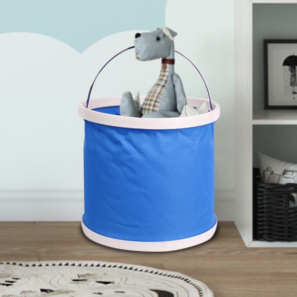 Collapsible Bucket Multifunction Portable Folding Bucket Water Container for Camping Fishing Boating Hiking